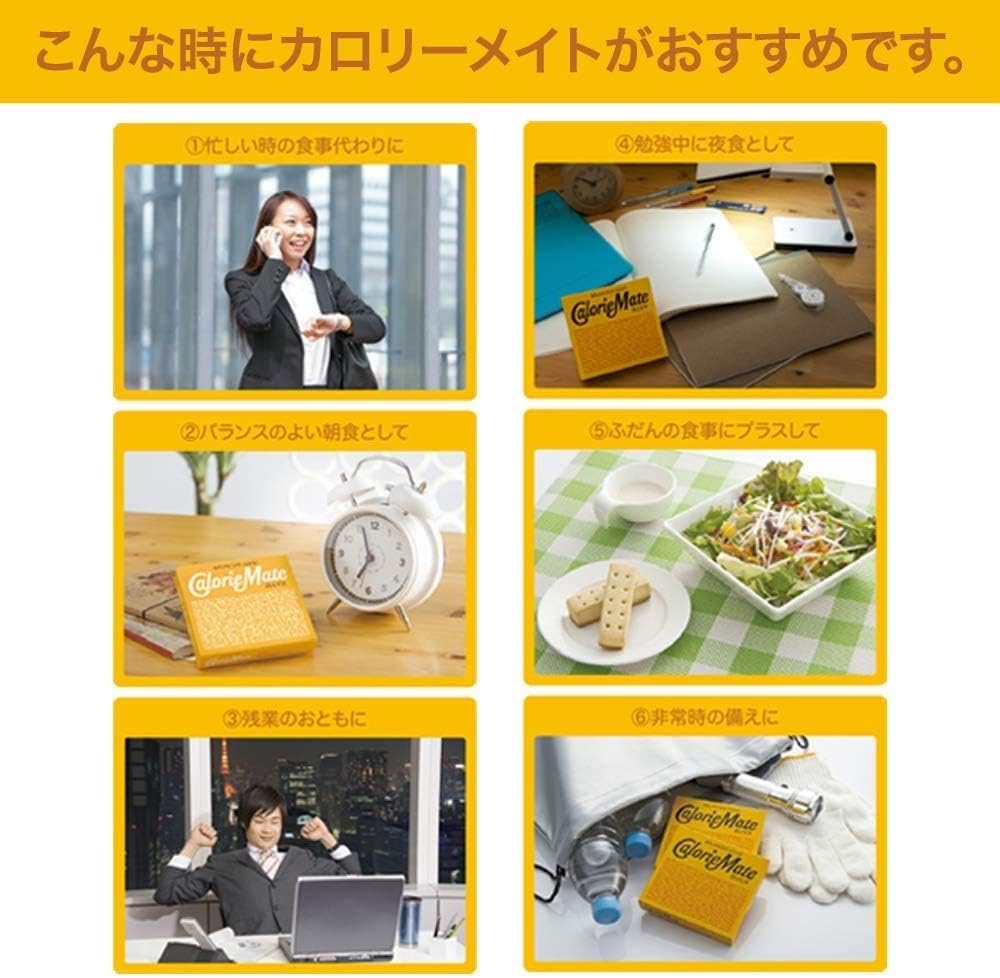 Portable Otsuka Calorie Mate Cheese Flavor – convenient 100 kcal energy bar