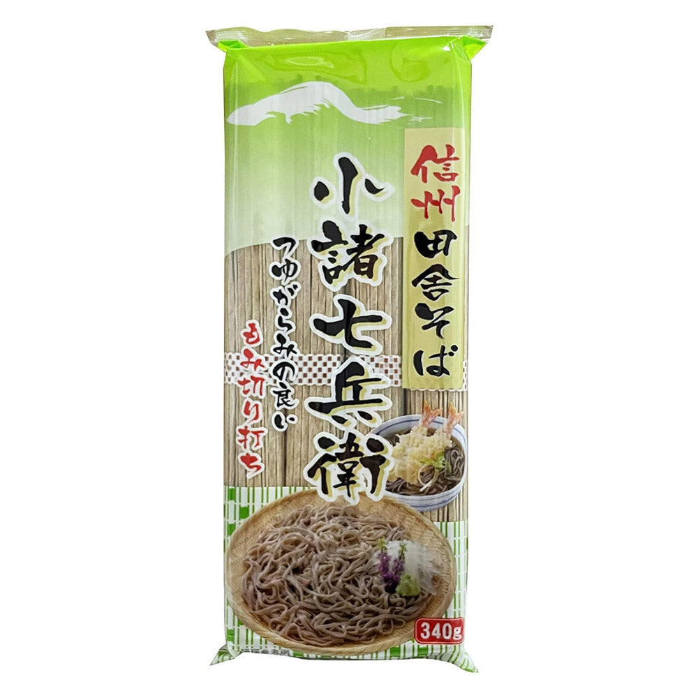 ​Shinshu Hoshino Inaka Soba Noodles Komoro Shichibei 340g