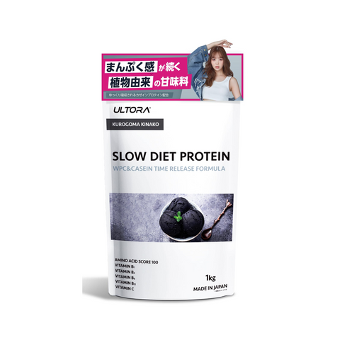 ULTORA Slow Diet Protein Black Sesame & Kinako Flavor 1kg