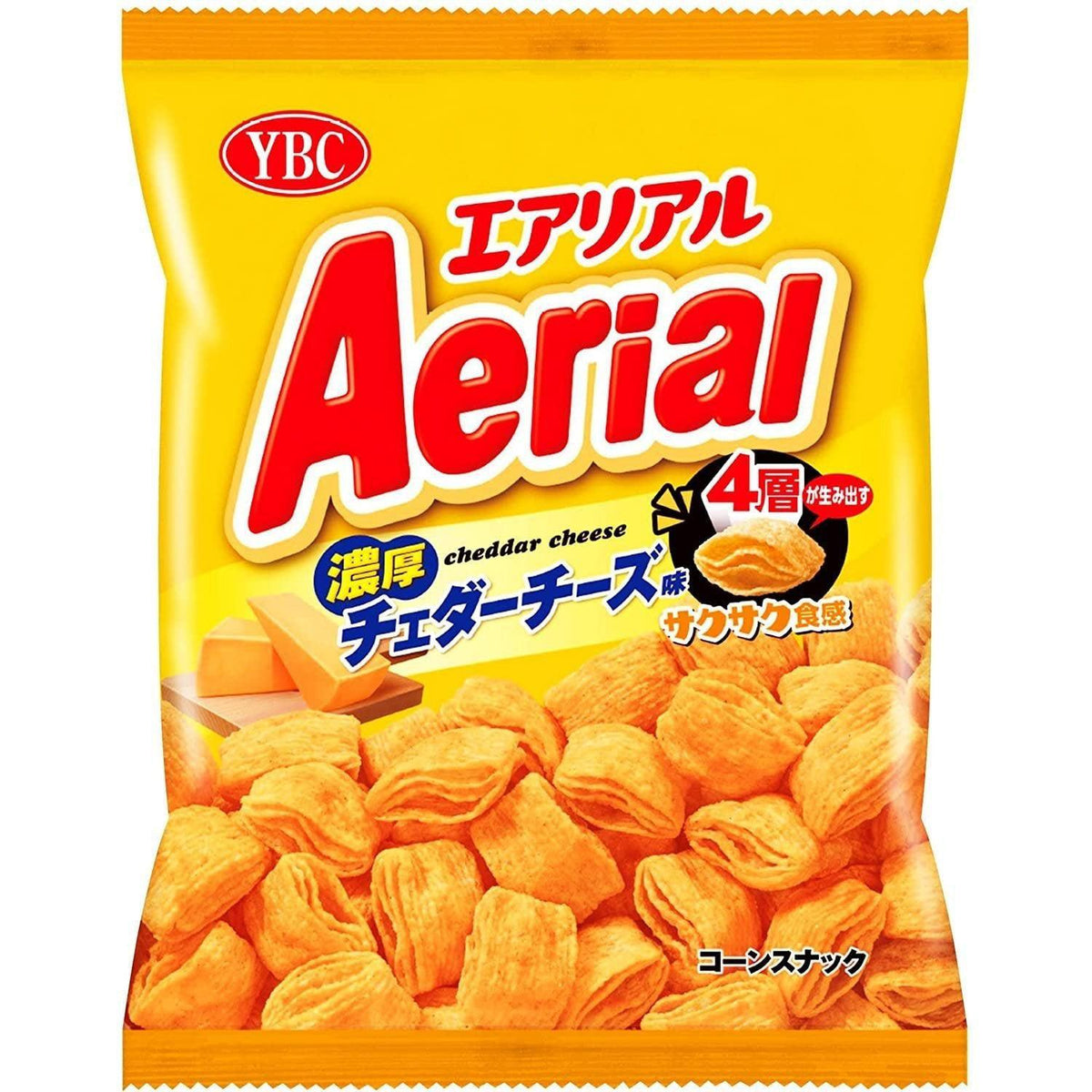 Yamazaki Aerial Rich Cheddar Cheese Corn Chips 3 Packs