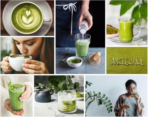 Additive-free JAS organic matcha powder made from Japanese green tea leaves