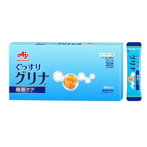 Ajinomoto Glyna Sleep Support glycine supplement 30 sticks made in Japan