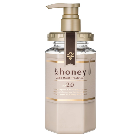 &honey Deep Moist Treatment 2.0 445g hydrating hair conditioner bottle