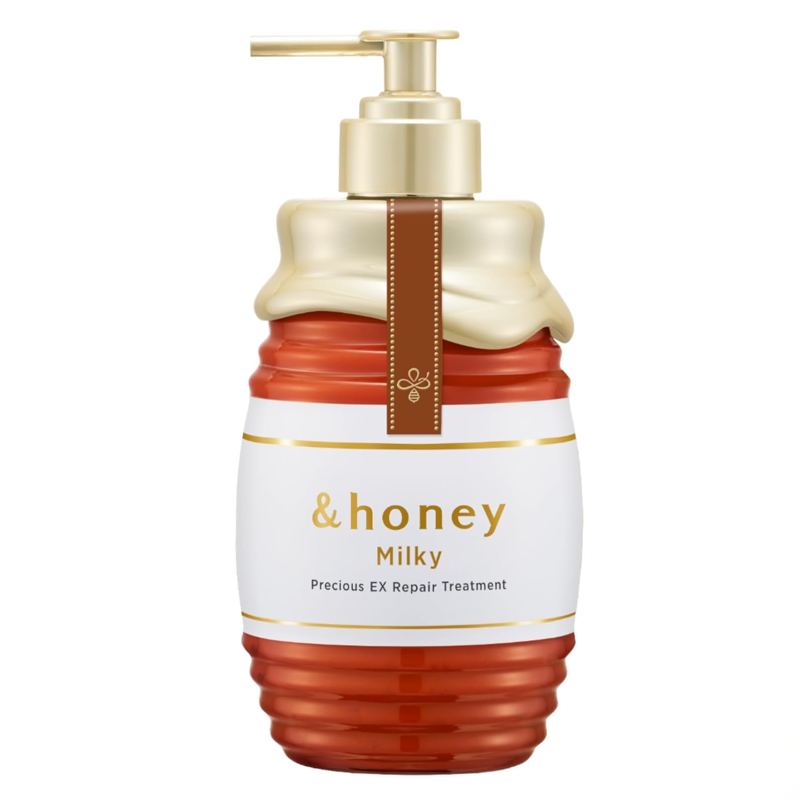 &honey Milky EX Repair Hair Treatment 500g creamy deep moisture conditioner bottle