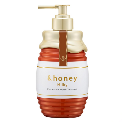 &honey Milky EX Repair Hair Treatment 500g creamy deep moisture conditioner bottle