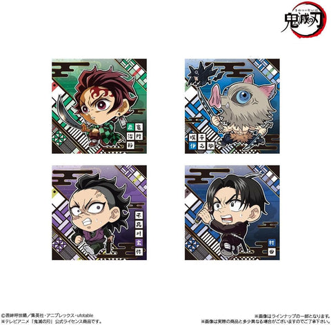 Anime collectible Demon Slayer sticker wafer snack volume 14 box