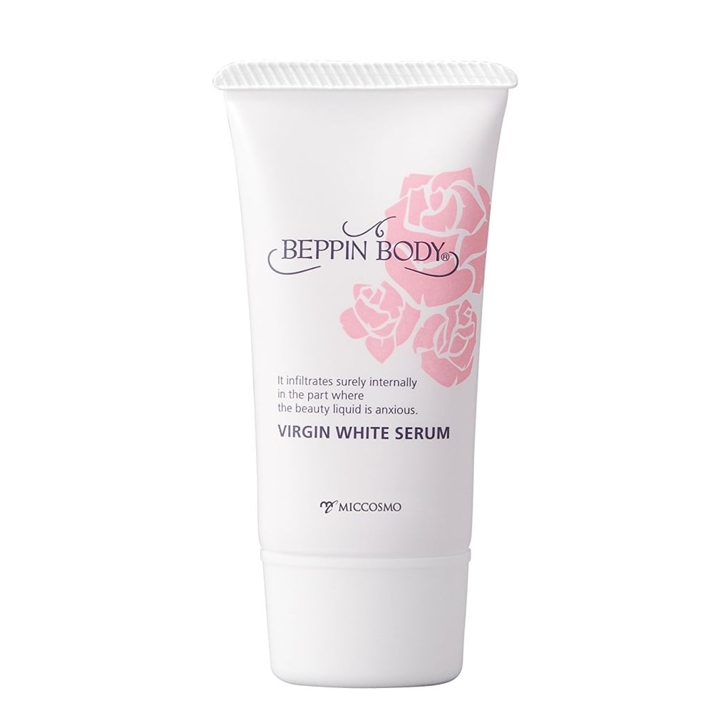 Smooth brightening serum texture on skin