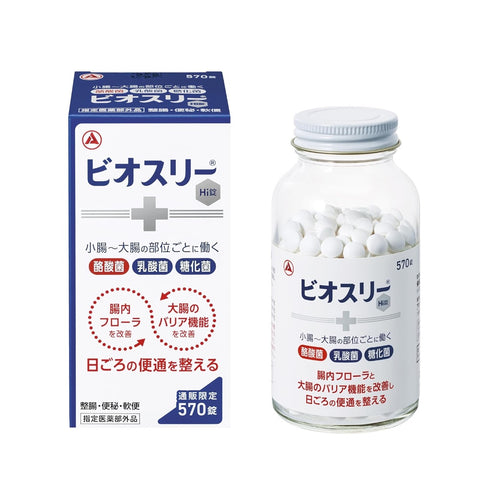 Bioslee Hi 570 tablets probiotic with butyric acid bacteria, lactobacillus, saccharomyces