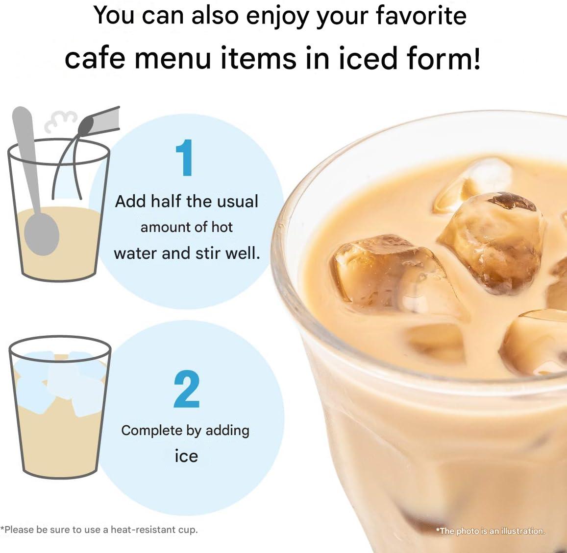 Japanese latte stick gift box ideal for office sharing and daily coffee enjoyment