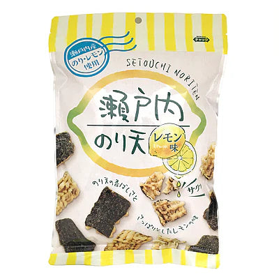 Daiko Foods Setouchi lemon flavored nori tempura seaweed snack 65g