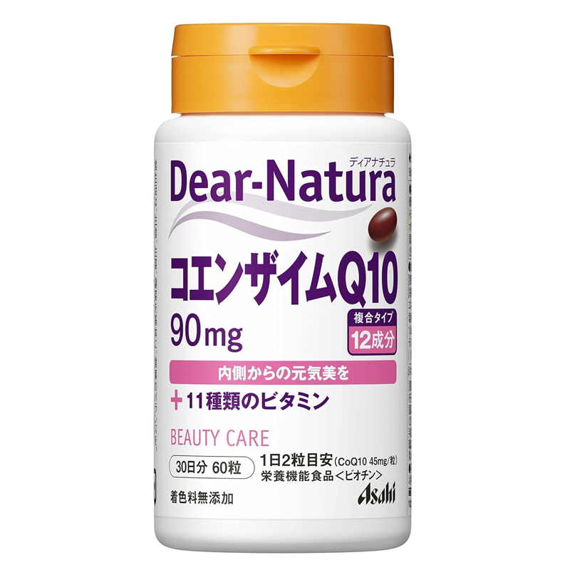 Dear-Natura Coenzyme Q10 60 softgels Japanese dietary supplement