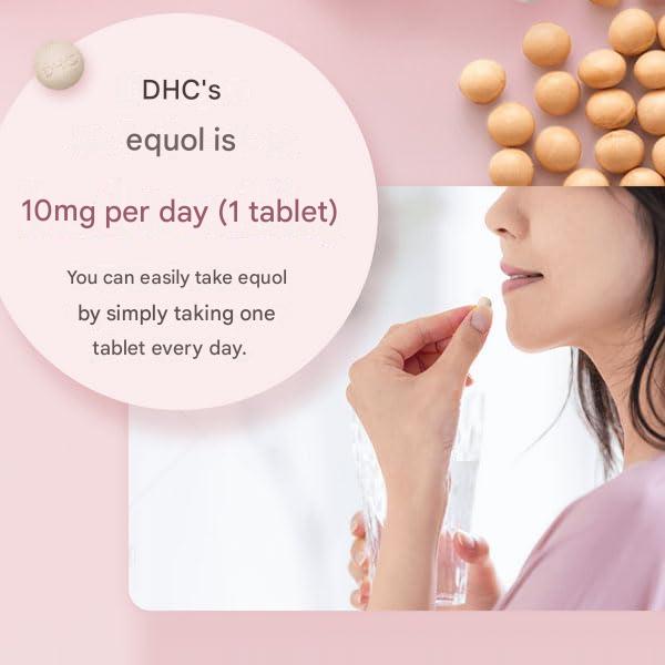 DHC Equol women's wellness supplement 30 tablets made from fermented soy germ extract