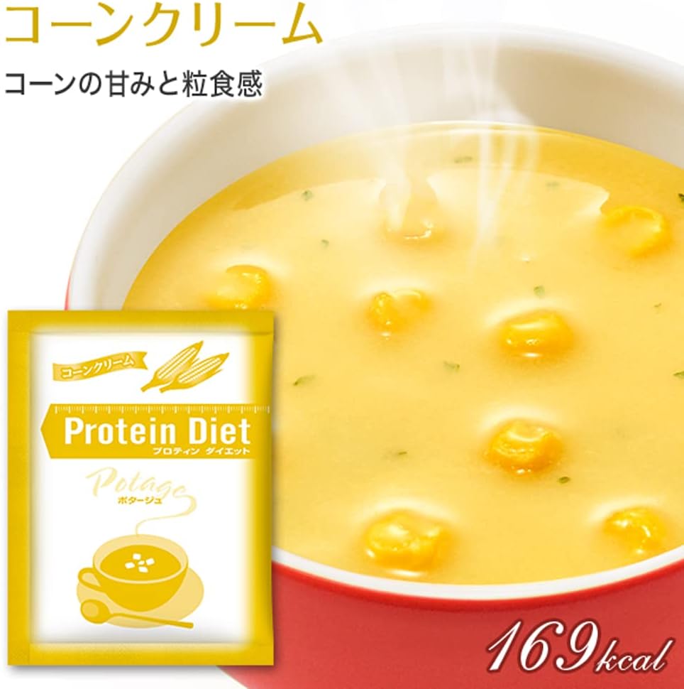 High-protein low-calorie DHC Protein Diet Potage nutrition details