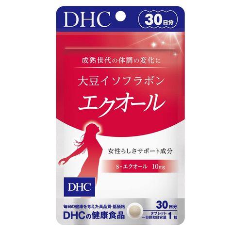 DHC Soy Isoflavone Equol 30 Days supplement from Japan with 10mg S-Equol per tablet
