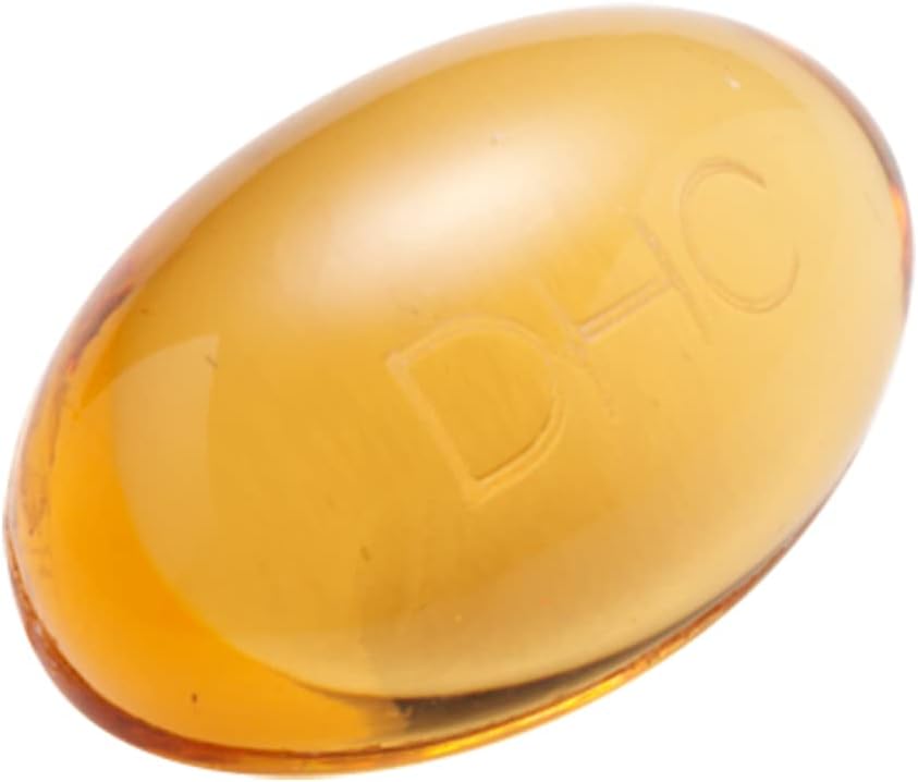Japanese DHC Natural Vitamin E capsules for skin and circulation health