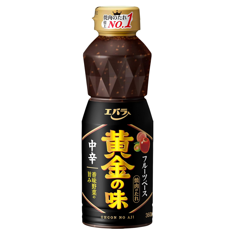 Ebara Golden Taste medium hot yakiniku sauce 360g