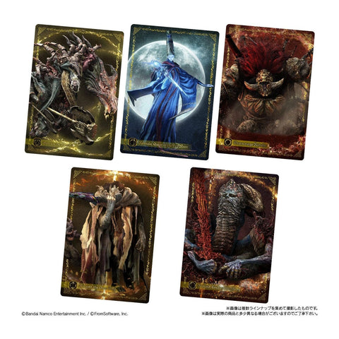 Elden Ring collectible cards included with Twin Wafer snack series.