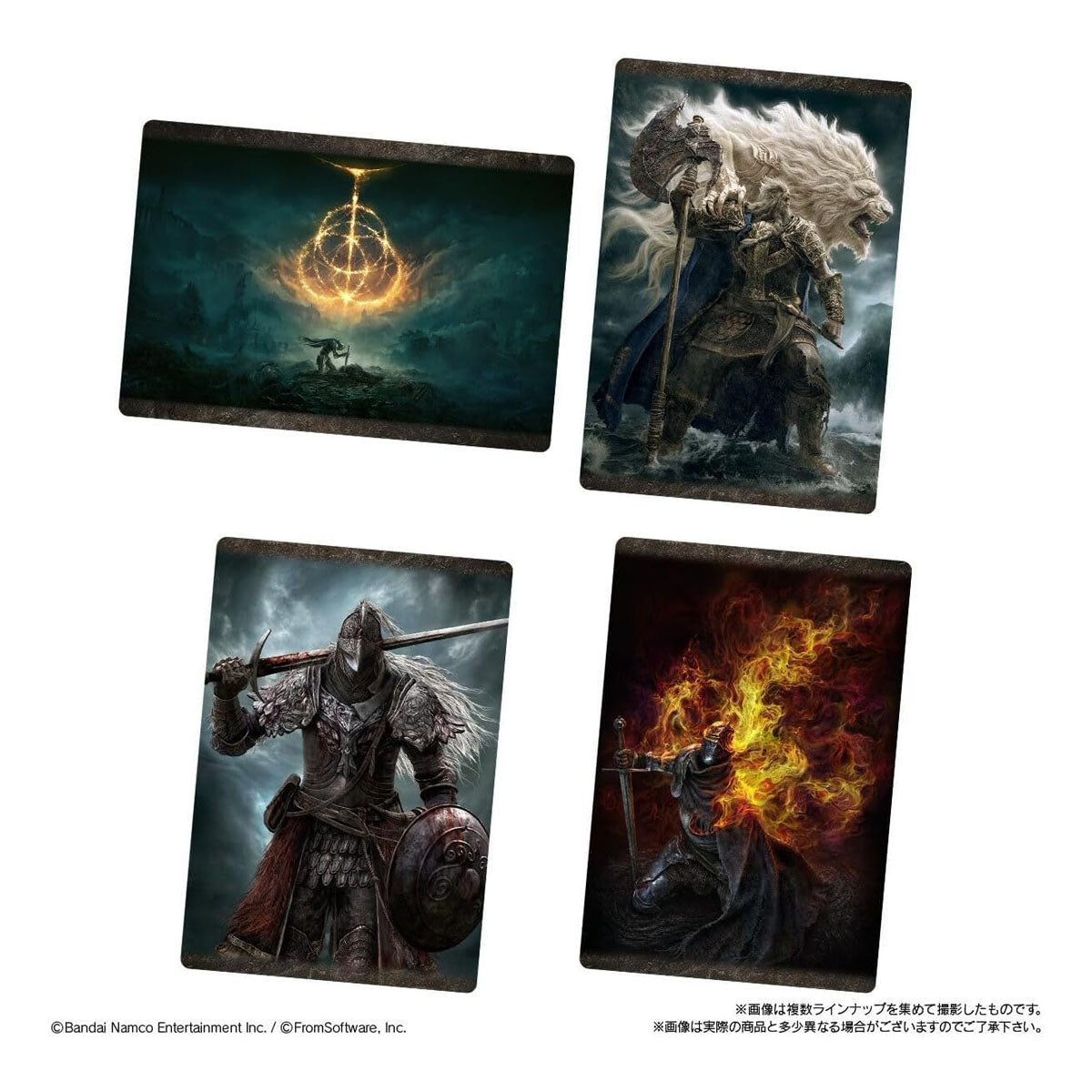 Sample Elden Ring collectible card from Bandai wafer set.