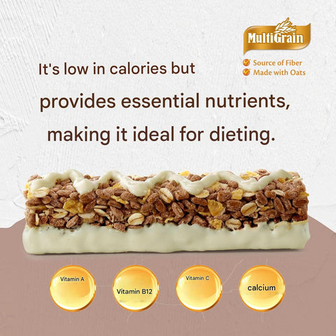Japanese Fitbar tiramisu cereal bar with only 100 calories per serving