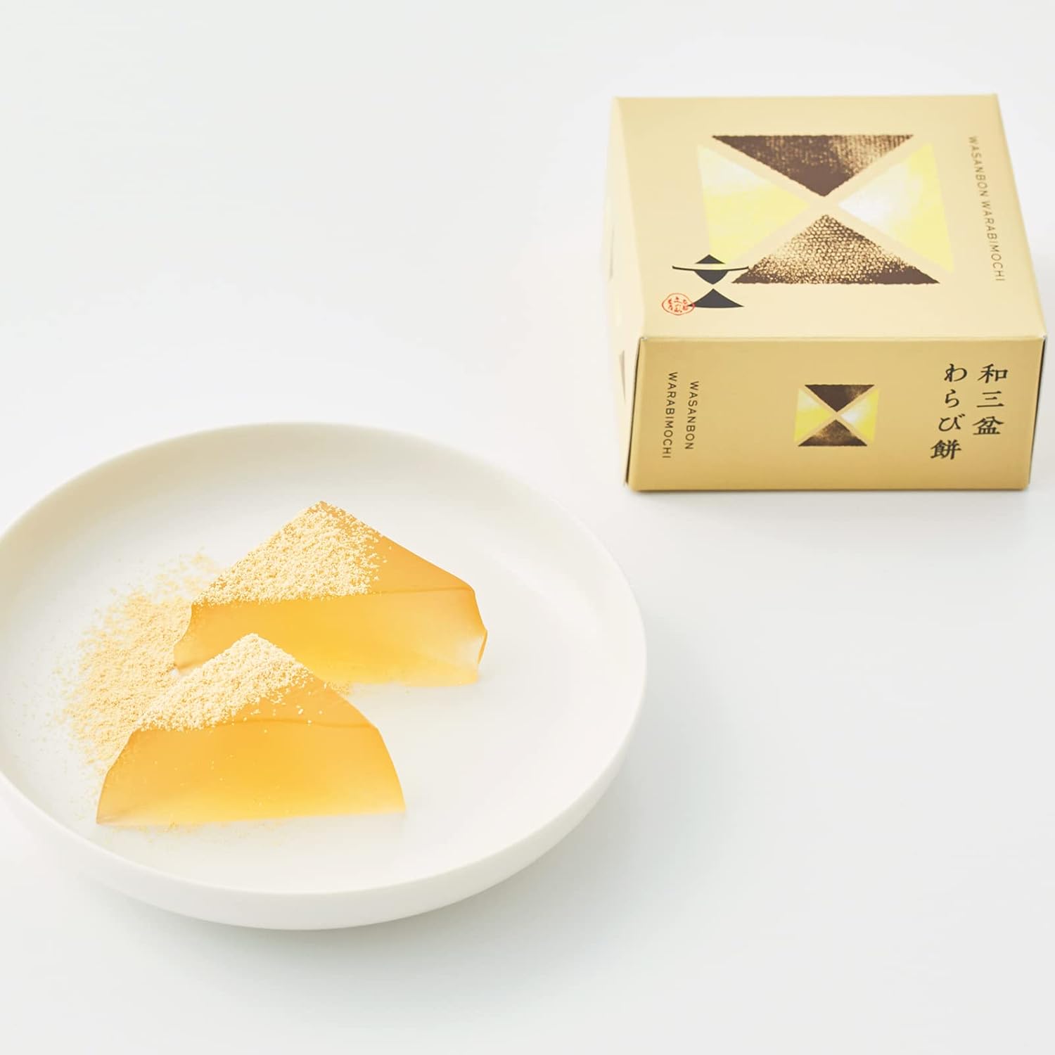 Fuminosuke Chaya wasanbon and matcha warabi mochi assortment gift set