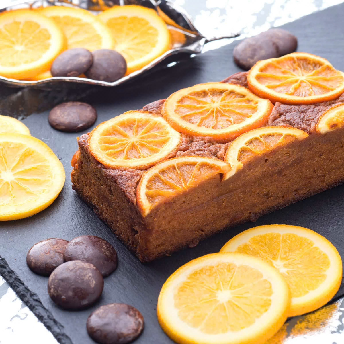 GIN NO MORI caramel orange pound cake in elegant gift box