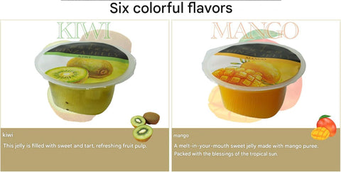 Ginza Sembikiya Japanese fruit jelly gift box with 9 assorted premium fruit jellies