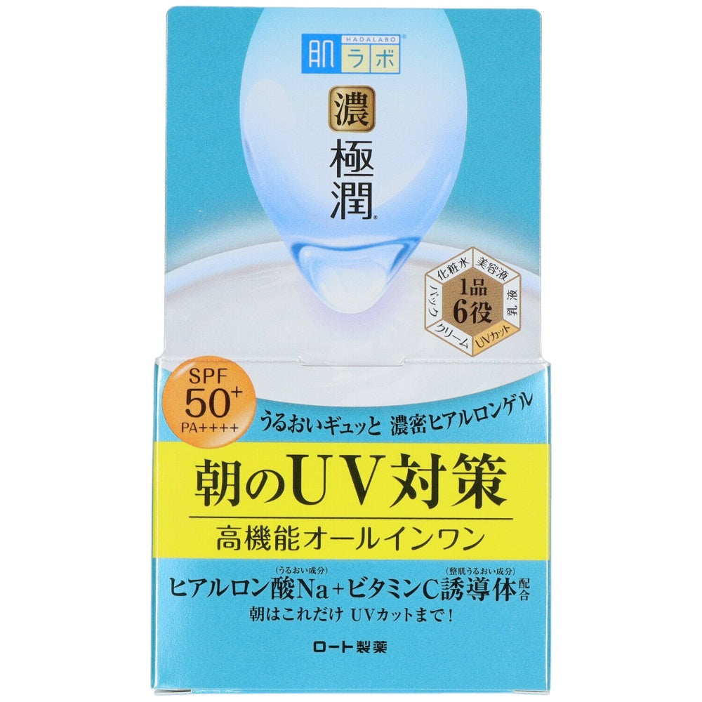 Hada Labo Gokujyun UV White Gel SPF 50+ PA++++ 90g Japanese sunscreen moisturizer