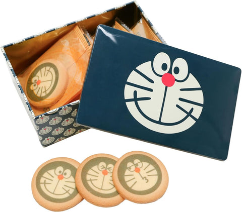 I’m Doraemon printed cookies in collectible Doraemon design tin