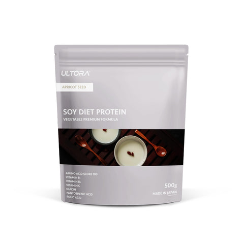 ULTORA Soy Protein Powder – Almond Jelly Flavor 500g