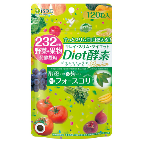 ISDG Diet Enzyme Premium 232 Vegetable Fruits 120 Tablets Japanese supplement