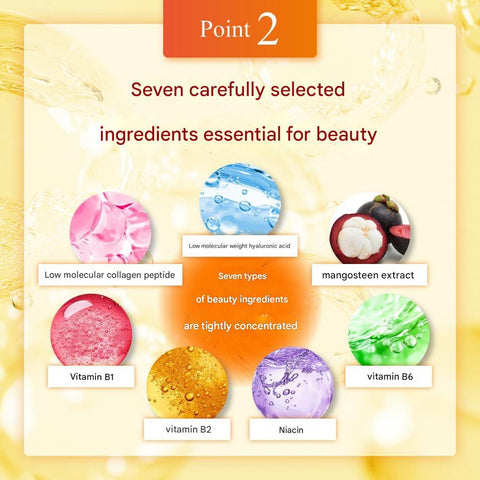 Japanese beauty collagen supplement 90-day supply with fish collagen peptides and hyaluronic acid tablets