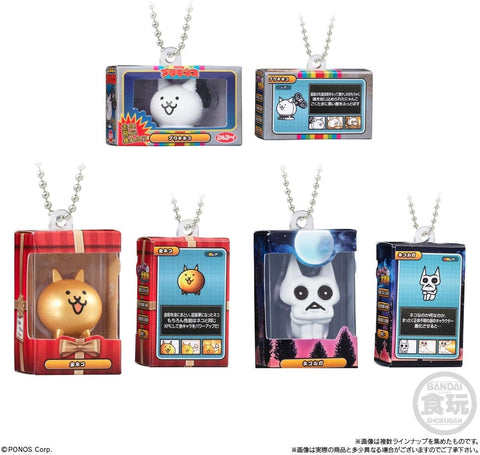 Japanese Battle Cats candy toy box with collectible figures