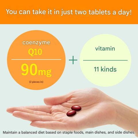 Japanese Dear-Natura Coenzyme Q10 supplement 30-day supply