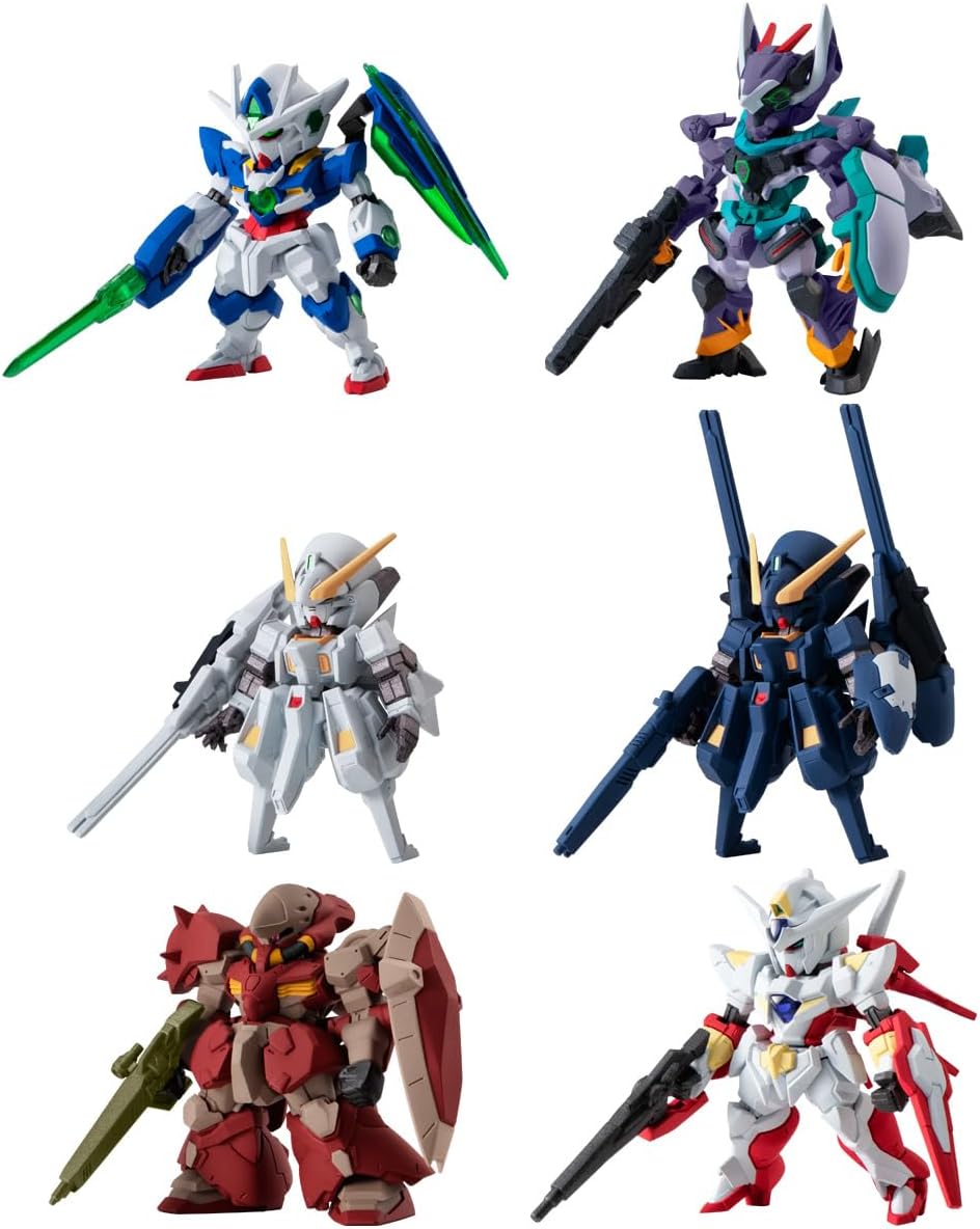 Japanese Gundam candy toy figure box from Bandai