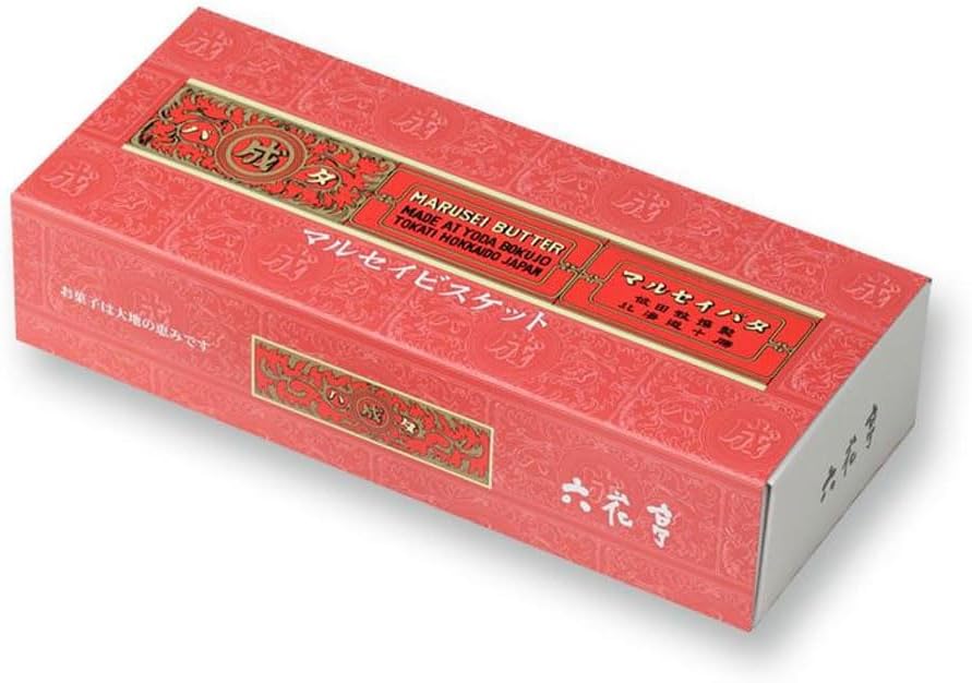 Traditional Japanese butter biscuits from Rokkatei Hokkaido