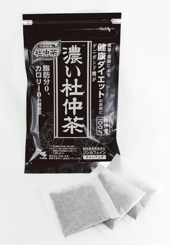 Japanese Eucommia leaf herbal tea with zero calories and zero fat