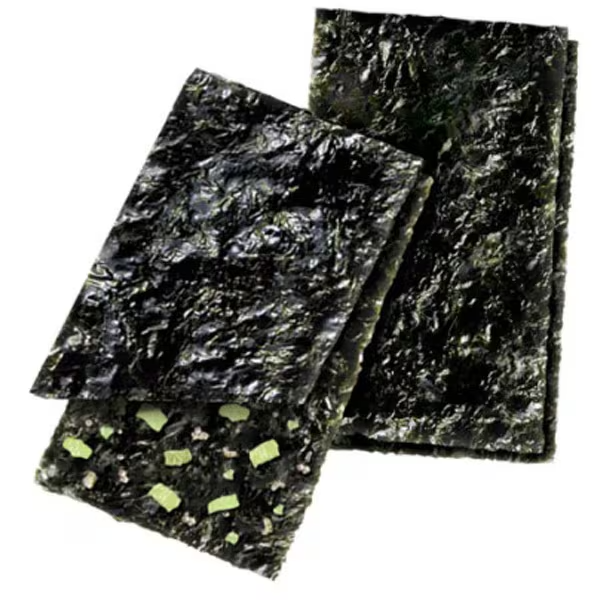 Japanese roasted seaweed snack with authentic wasabi flavor by KANRO