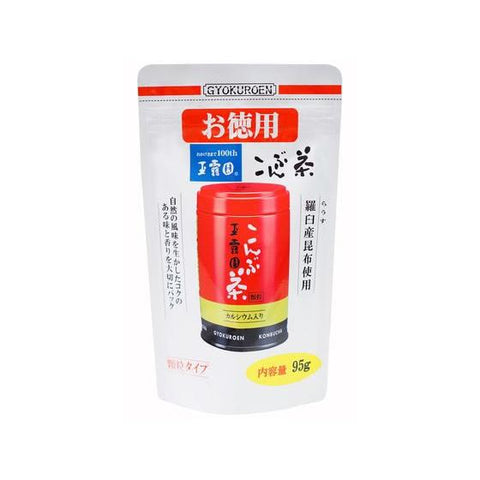 Gyokuroen Kombu Tea Granules Value Pack 95g