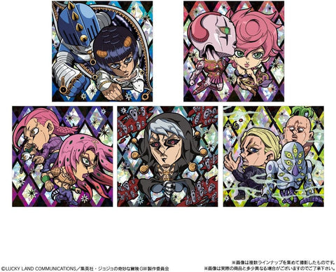 Secret rare sticker reveal from JoJo Golden Wind Niformation Episodio 02