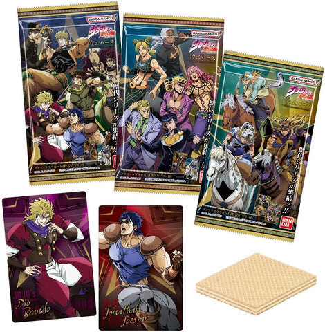 JoJo Bizarre Adventure Wafer Special II box with 20 collectible packs