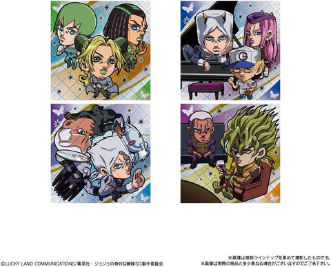 Official Bandai JoJo's Bizarre Adventure Stone Ocean collectible sticker wafer from Japan