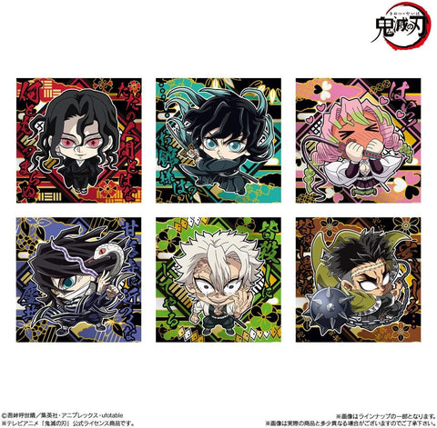 Kimetsu no Yaiba chibi style collectible sticker wafer series volume 14
