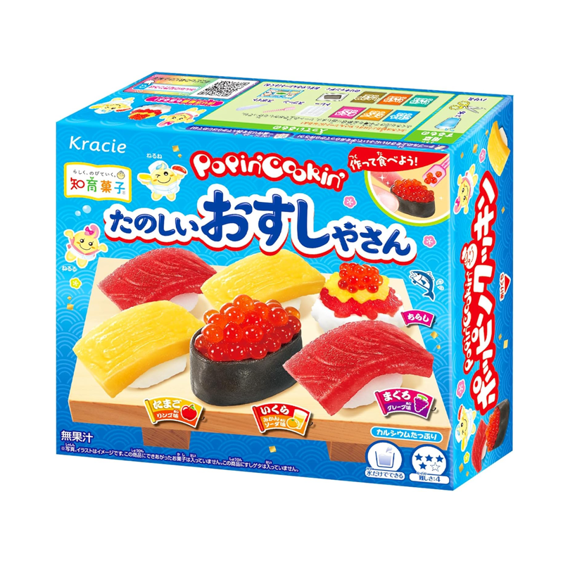 Kracie Popin’ Cookin’ Fun Sushi DIY Japanese candy kit