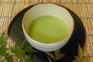Fine stone-ground Marukyu Koyamaen Ogurayama matcha powder from Kyoto Japan