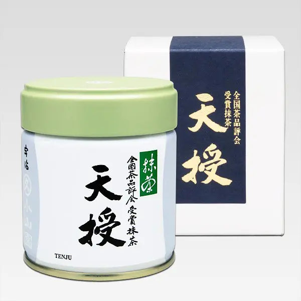 Marukyu Koyamaen Tenju Matcha 40g premium ceremonial Uji matcha in metal can