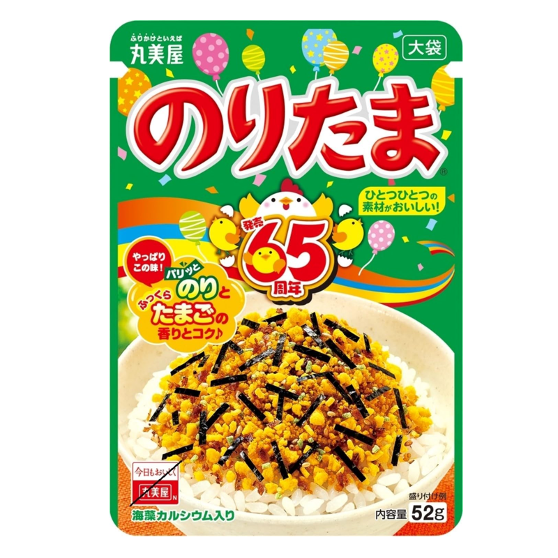 Marumiya Noritama furikake 52g Japanese seaweed and egg rice seasoning pouch