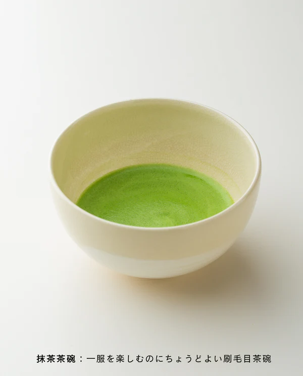 preparing Japanese matcha with Ippodo bowl whisk and matcha stick