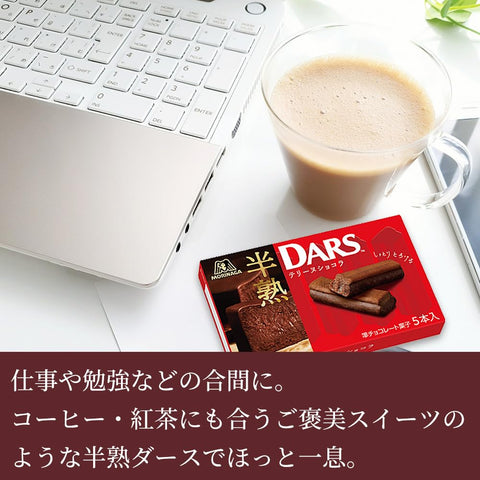 Elegant Morinaga DARS Terrine Chocolat gift box made in Japan