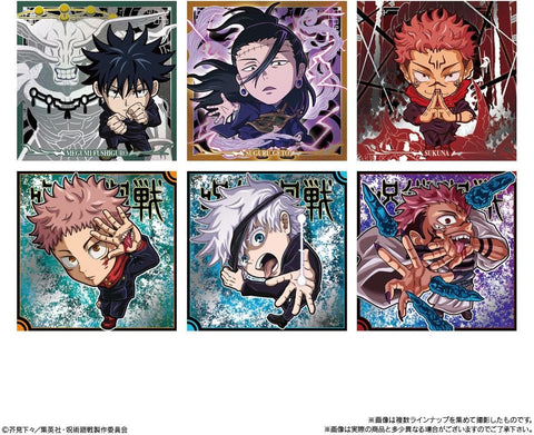 Full lineup of Niformation Jujutsu Kaisen Vol.3 collectible sticker designs