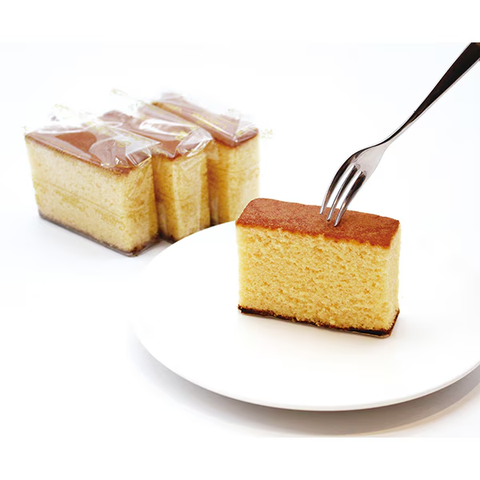 Japanese honey sponge castella cake by North Colors with organic ingredients